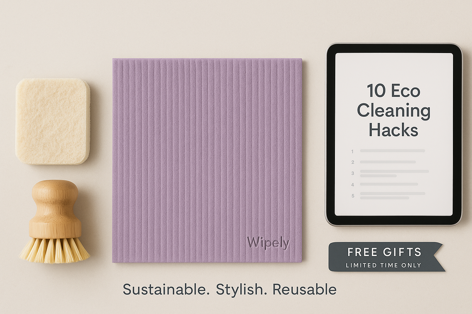 Wipely Swedish Dishcloth (10-Pack)